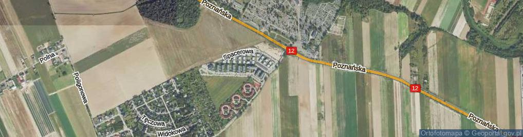 Zdjęcie satelitarne Zacisze ul.